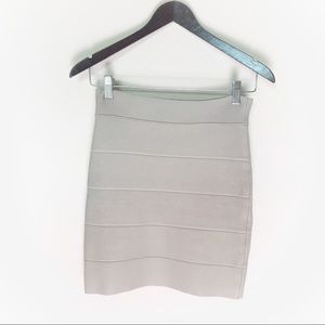 BCBGMaxAzria Skirts - BCBG beige bandage style skirt Small compression BCBGMaxAzria Skirts - BCBG beige bandage style skirt Small compression